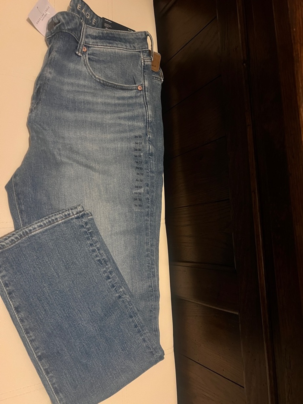 American Eagle Outfitters Mens Medium Blue Straight Leg Jeans